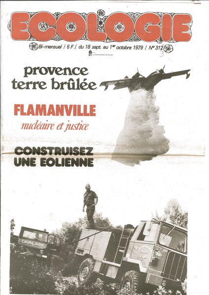 ECOLOGIE HEBDO N°319 (1979)