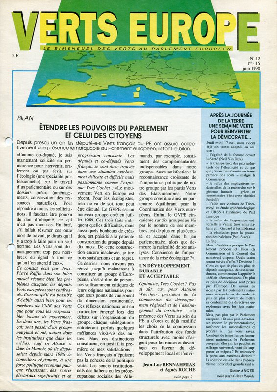 Verts Europe n°12 (1990)