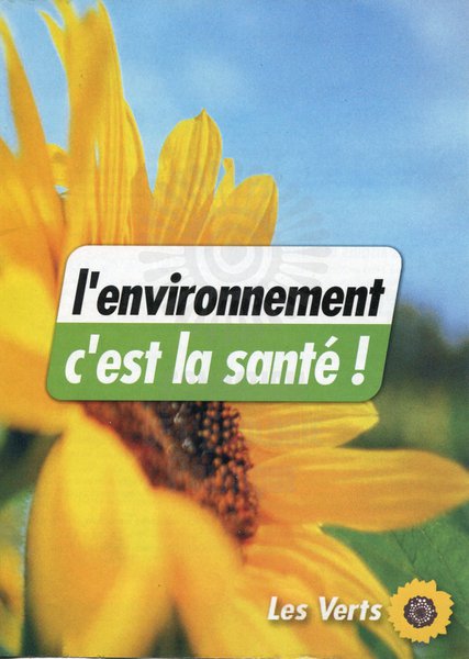 l’environnement c’est la santé (européennes 2004)