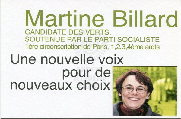 Martine Billard (législatives 2002)