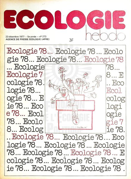 ECOLOGIE HEBDO N°273 (1977)