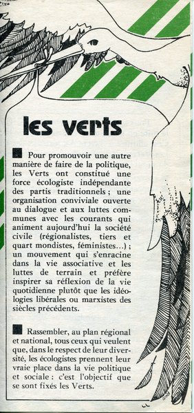 LES VERTS (1984)