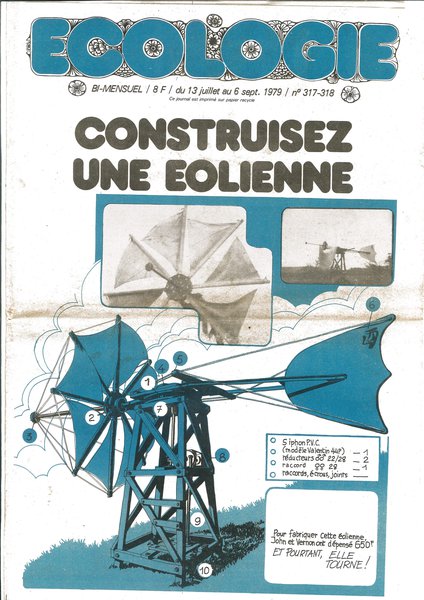 ECOLOGIE HEBDO N°317-318 (1979)