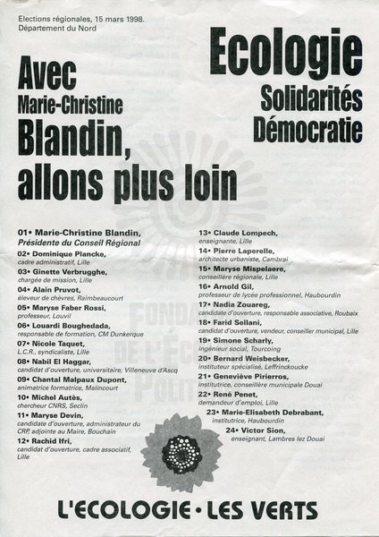 Ecologie Solidarités Démocratie (1998)