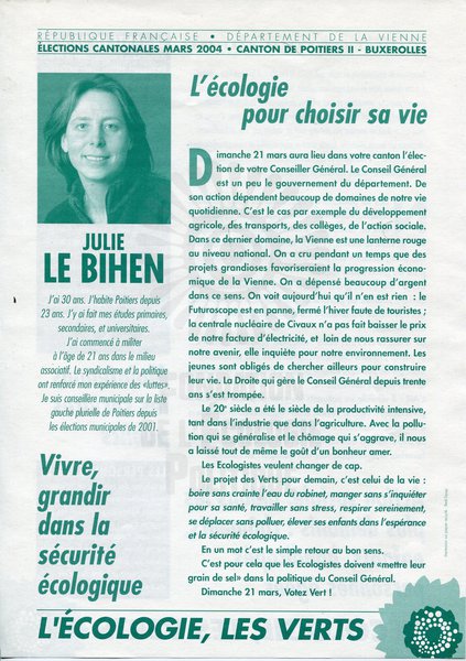JULIE LE BIHEN (cantonales 2004)