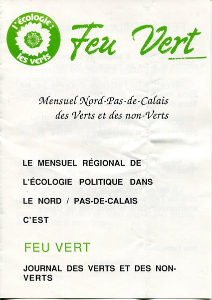 Feu vert Mensuel Nord-Pas-de-Calais (1987)