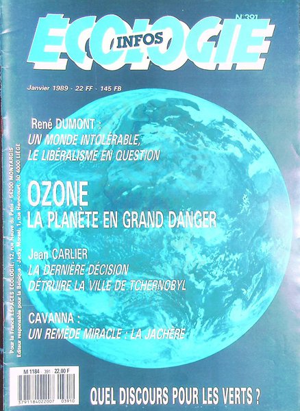 ECOLOGIE INFOS N°391 (1989)