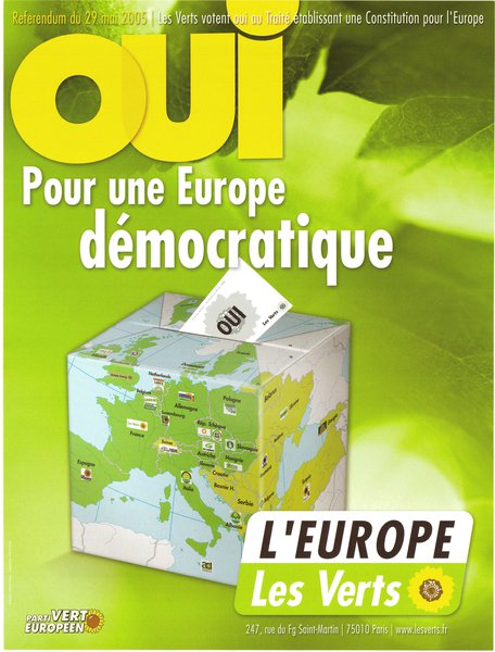 oui Pour une Europe démocratique