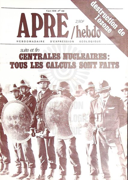 APRE HEBDO N°195 (1976)