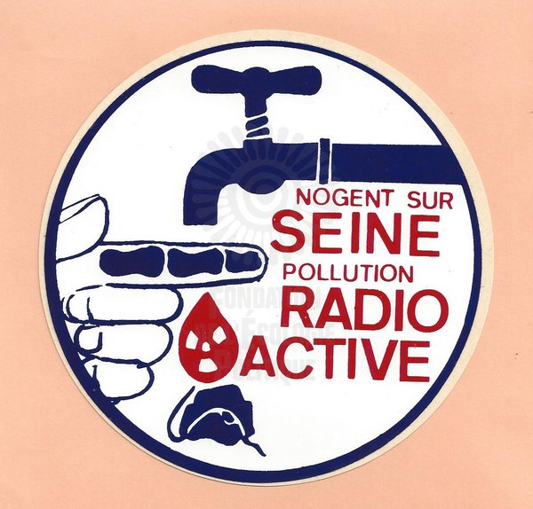 Nogent sur SEINE pollution RADIOACTIVE [ca. 1970-1979]