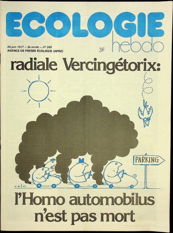 ECOLOGIE HEBDO N°249 (1977)