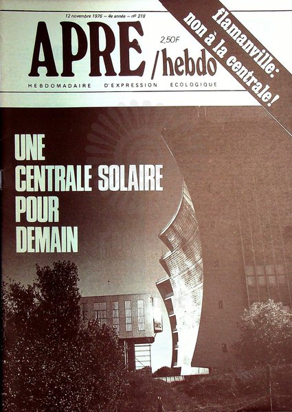 APRE HEBDO N°218 (1976)