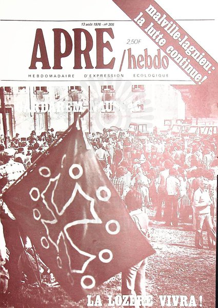 APRE HEBDO N°205 (1976)