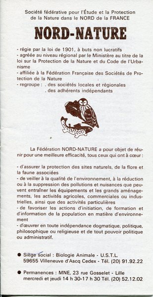 NORD-NATURE (ca. 1984)