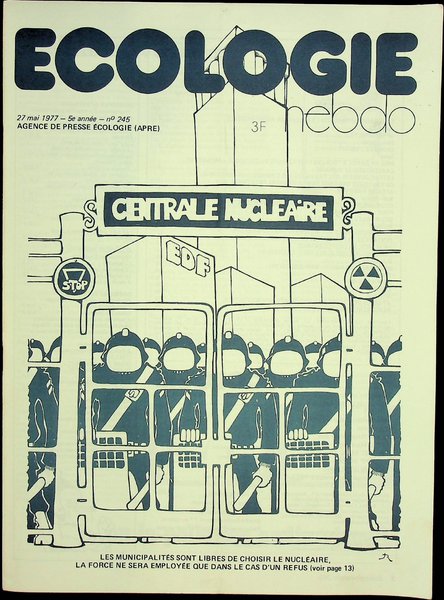 ECOLOGIE HEBDO N°245 (1977)