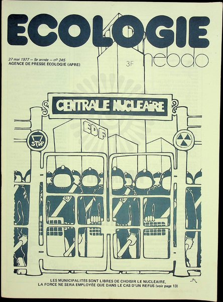 ECOLOGIE HEBDO N°245 (1977)