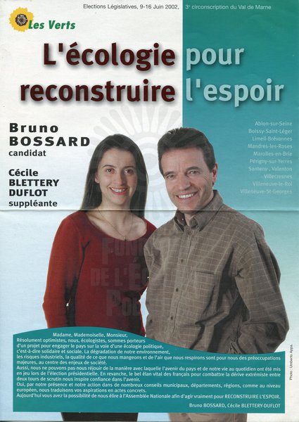 Bruno BOSSARD (législatives 2002)