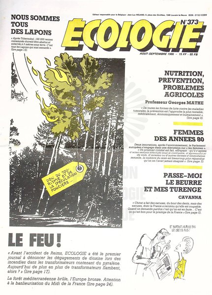 ECOLOGIE N°373 (1986)