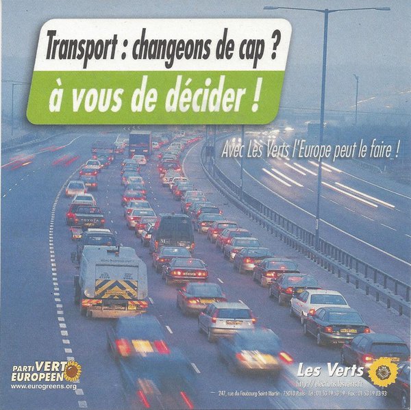 Transport : changeons de cap ? à vous de décider ! (européennes 2004)