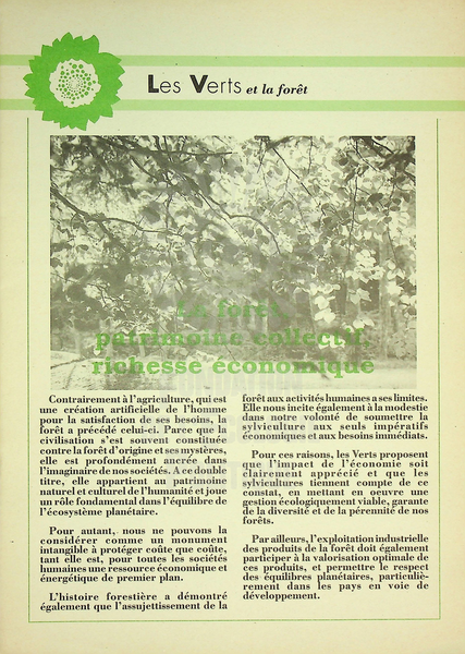 Les Verts et la forêt (1994)
