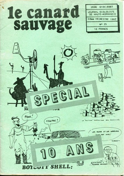 Le canard sauvage n°35 (1987)