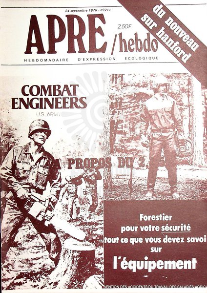 APRE HEBDO N°211 (1976)