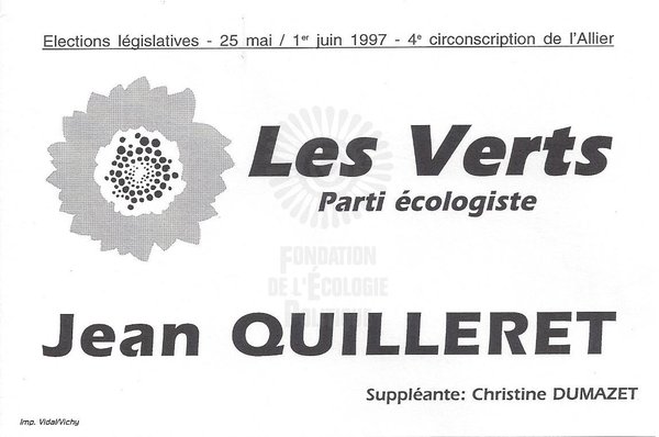 Jean QUILLERET (législatives 1997)