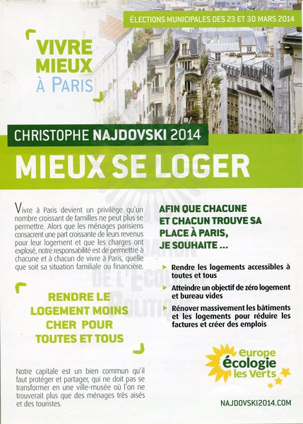 MIEUX SE LOGER (municipales 2014)