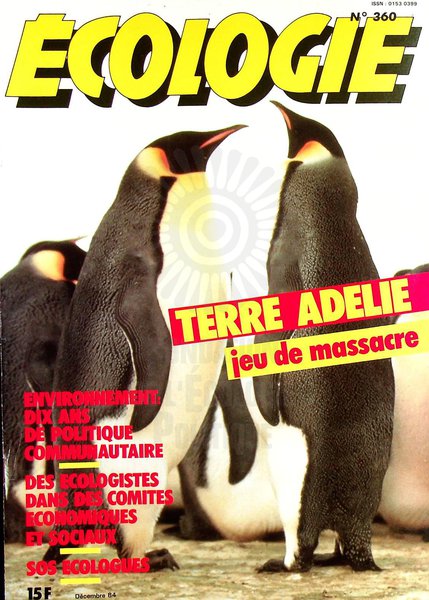 ECOLOGIE N°360 (1984)