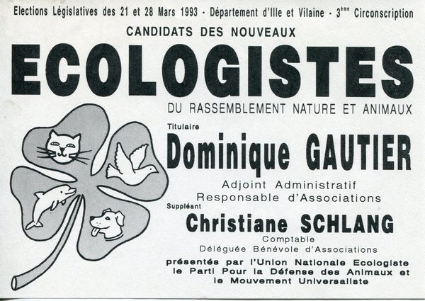 Dominique GAUTIER (législatives 1993)