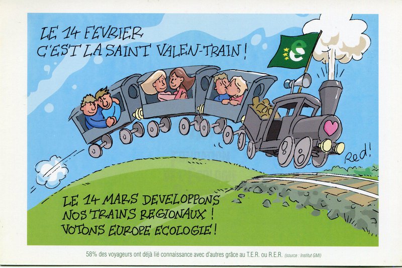 LE 14 FEVRIER C’EST LA SAINT VALEN-TRAIN ! (régionales 2010)