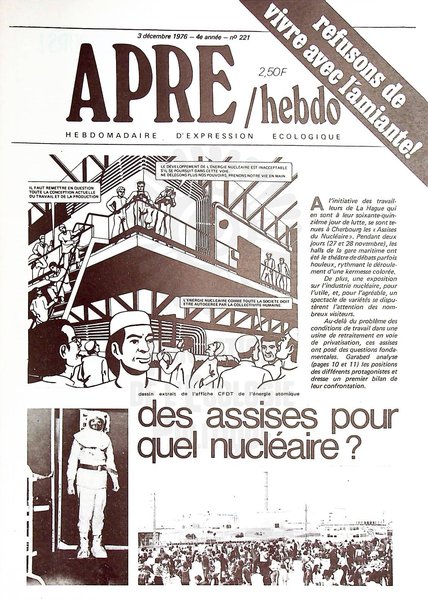APRE HEBDO N°221 (1976)