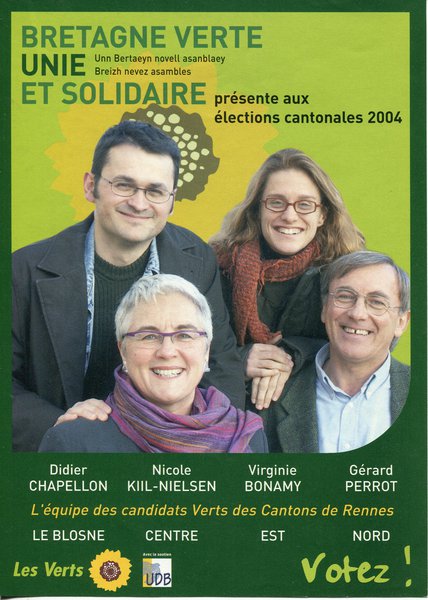 BRETAGNE VERTE UNIE ET SOLIDAIRE (cantonales 2004)