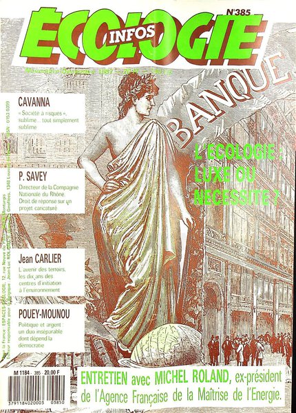 ECOLOGIE INFOS N°385 (1987)