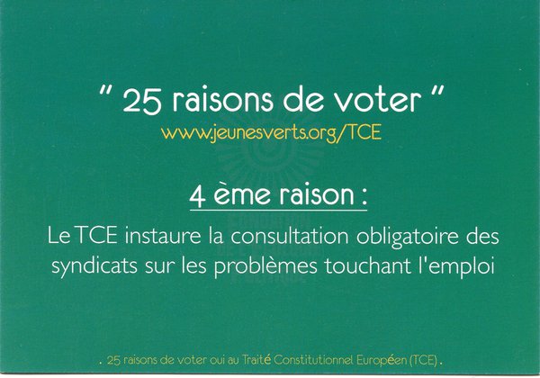 « 25 raisons de voter » (2005)