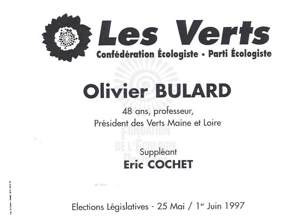 Olivier BULARD (législatives 1997)
