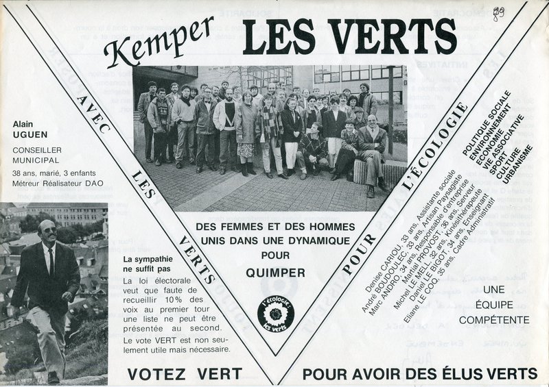 KEMPER LES VERTS (municipales 1989)