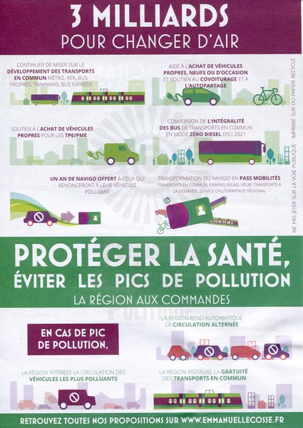 3 MILLIARDS POUR CHANGER D’AIR (régionales 2015)