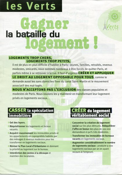 Gagner la bataille du logement ! [2007]