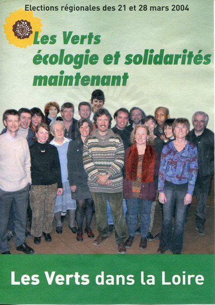 Les Verts dans la Loire (régionales 2004)