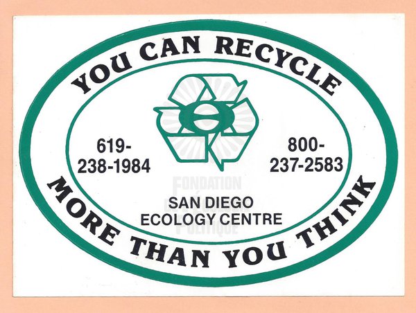 YOU CAN RECYCLE MORE THAN YOU THINK (ca. 1980-1990)