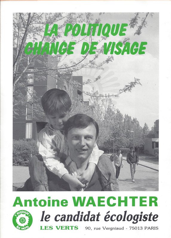 Antoine WAECHTER (présidentielle 1988)