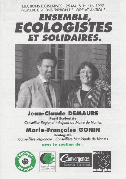 Jean-Claude DEMAURE (législatives 1997)