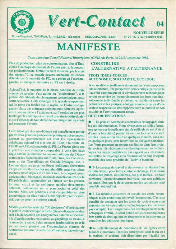 Vert-Contact n°4 (1986)
