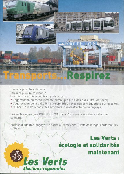 Transports…Respirez (régionales 2004)
