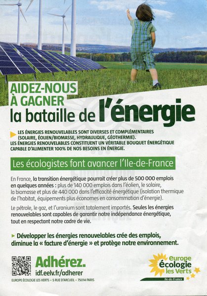 la bataille de l’énergie (ca. 2015)