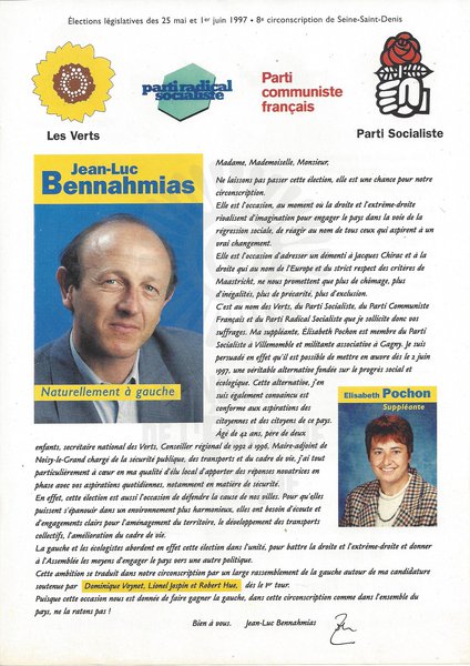 Jean-Luc Bennahmias (législatives 1997)