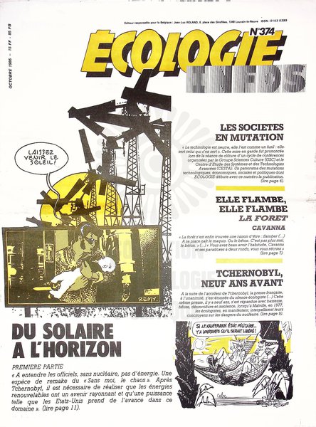 ECOLOGIE INFOS N°374 (1986)