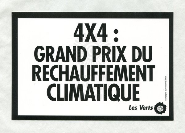 4X4 : GRAND PRIX DU RÉCHAUFFEMENT CLIMATIQUE (2004)