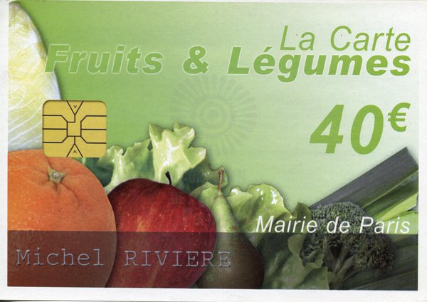 La Carte Fruits & Légumes (municipales 2008)